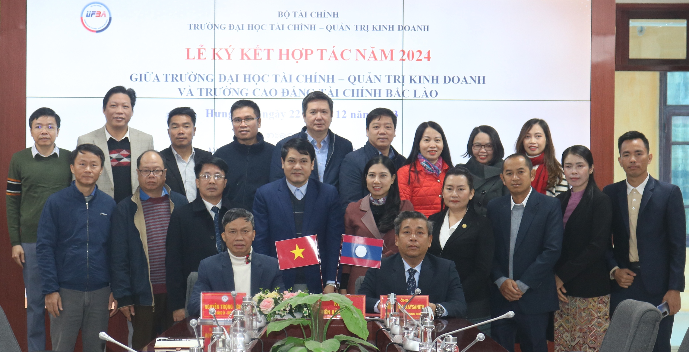 Collaboration Between UFBA and Northern Finance College of Laos